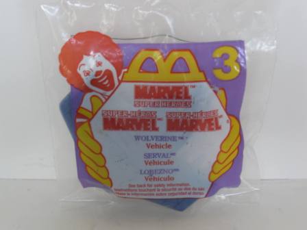 1996 McDonalds - #3 Wolverine - Marvel Super Heroes
